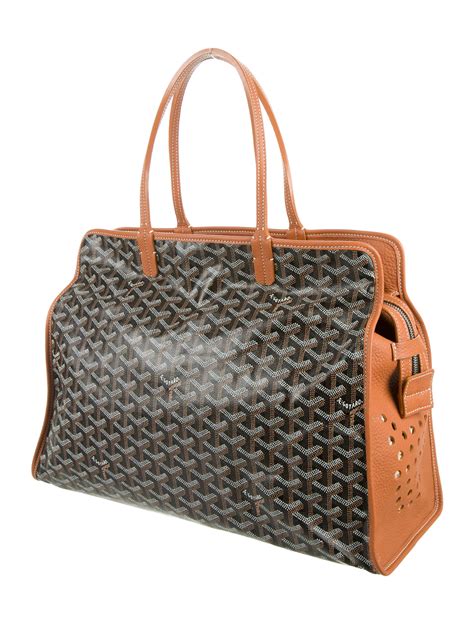 how much is goyard tote|goyard hardy pm bag price.